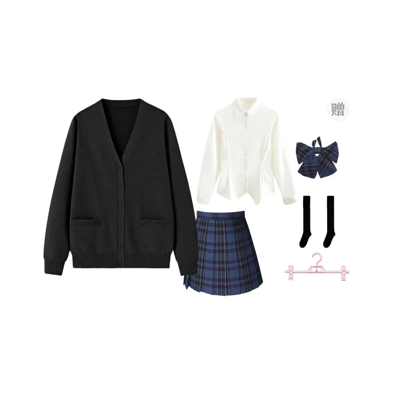 SHENBEI JK Two Piece Skirt Sets Women's-42