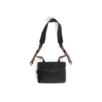 VIHUS Nylon Shoulder Bag, Crossbody Bag Men's Black
