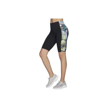 Skechers GO WALK Butterfly Shadow Cycling Pants Women's Purple