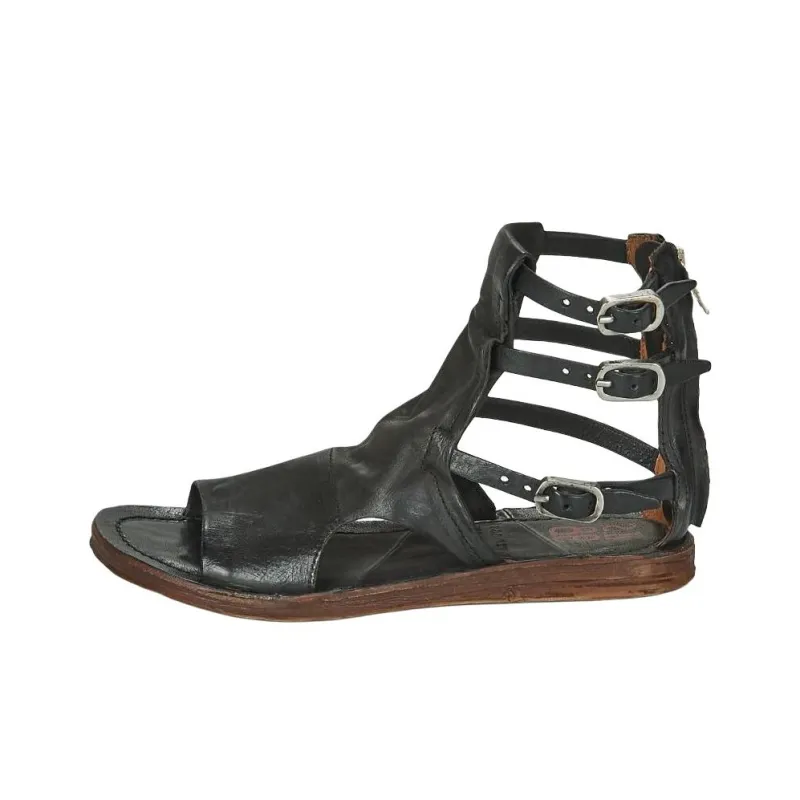 AirStep RAMOS BRIDES Roman Sandals Women's Black-0