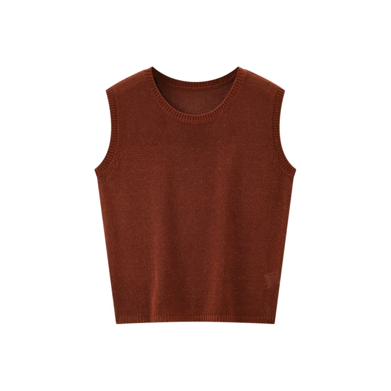 KUHNMARVIN Tank Tops Women's Burgundy-0