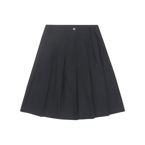 Converse Pleated Crossover Midi Skirt
