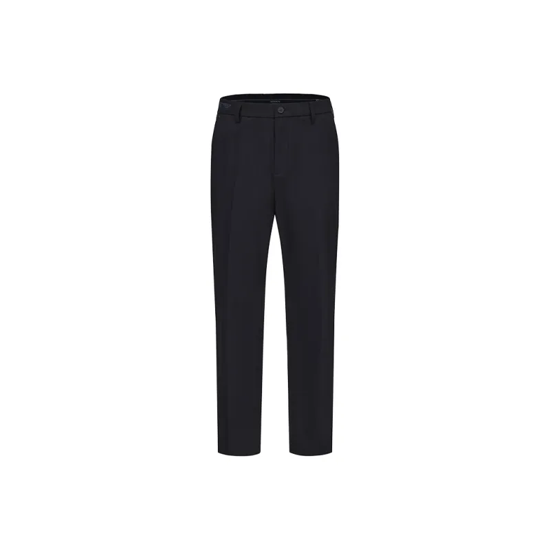 DIDIBOY Casual Pants Men Navy Blue-0