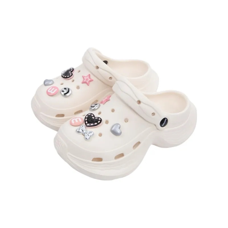 SHIGUDE Sandal Slippers Women's, Black-10