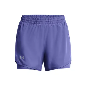 Under Armour UA Fly By Sports Shorts Women's Dark Violet