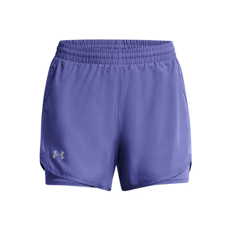 Under Armour UA Fly By Sports Shorts Women's Dark Violet-0