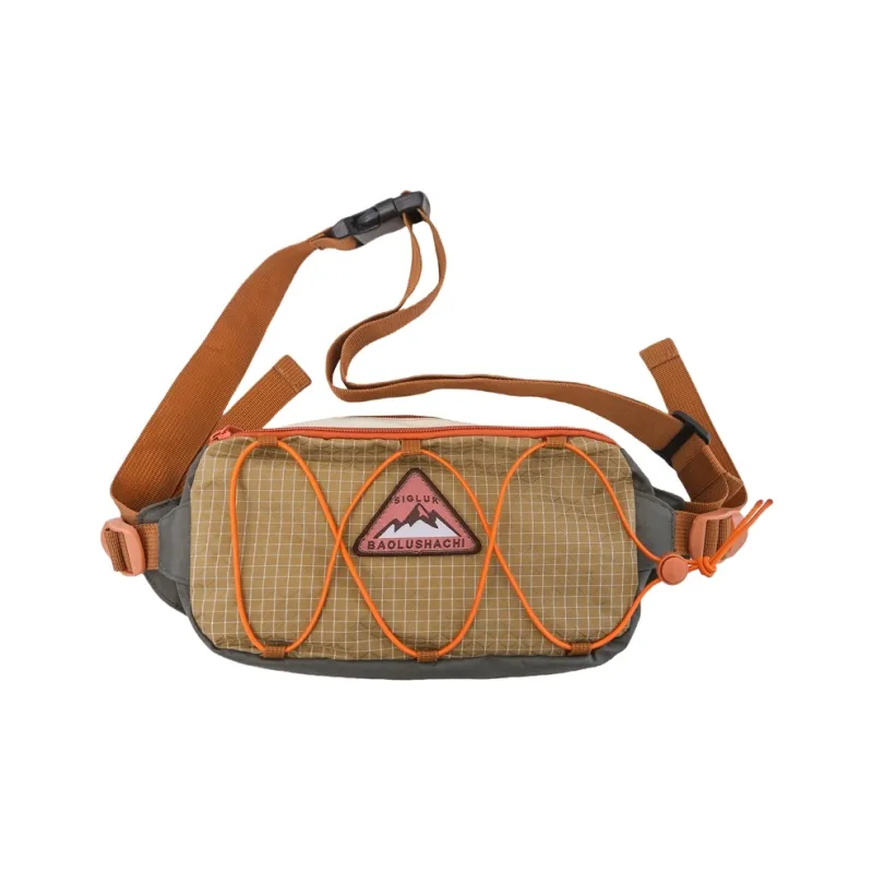 GOBLIN SHARKS 1759 Oxford Backpack Fanny Pack Regular Unisex Black/Gray/Green-12