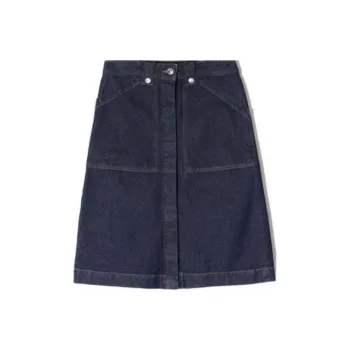 A.P.C Denim Short Skirts Women's Blue
