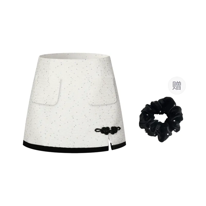 Three Quarters Casual Short Skirts Women's-0