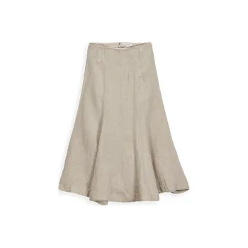 CLUB MONACO Casual Long Skirts Women's Light Khaki