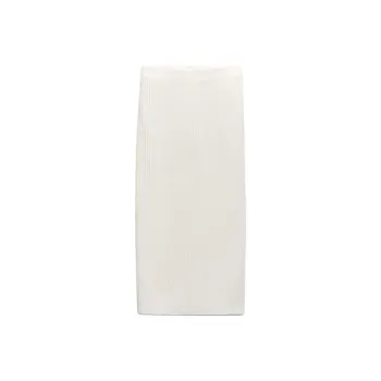 ZARA Casual Long Skirt Women's Frosted White