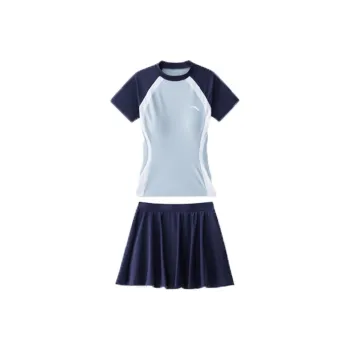 Anta Two-Piece Swimsuits Women's Light Blue