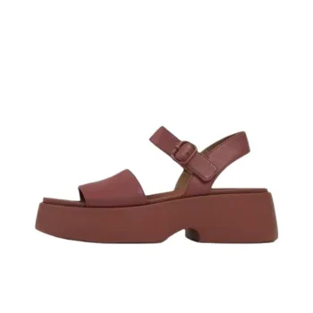 CAMPER Tasha One Strap Sandals Women's Red