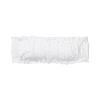 Victoria's Secret PINK BY FRANKIES BIKINIS ROSALIND EYELET BANDEAU BIKINI TOP/WE Bikini Women's White
