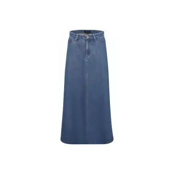 URBAN REVIVO Denim Short Skirts Women's Blue