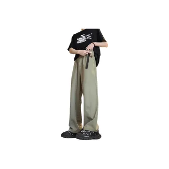 DARK HORSE Casual Pants Unisex Sage Green