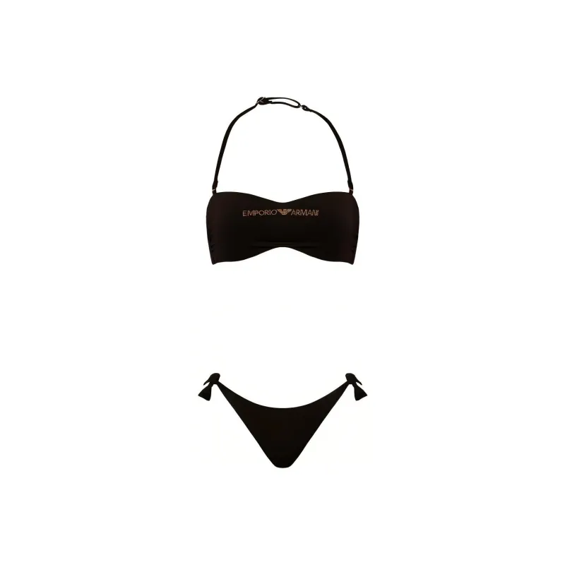 EMPORIO ARMANI SS24 Bikini Women's Black-0