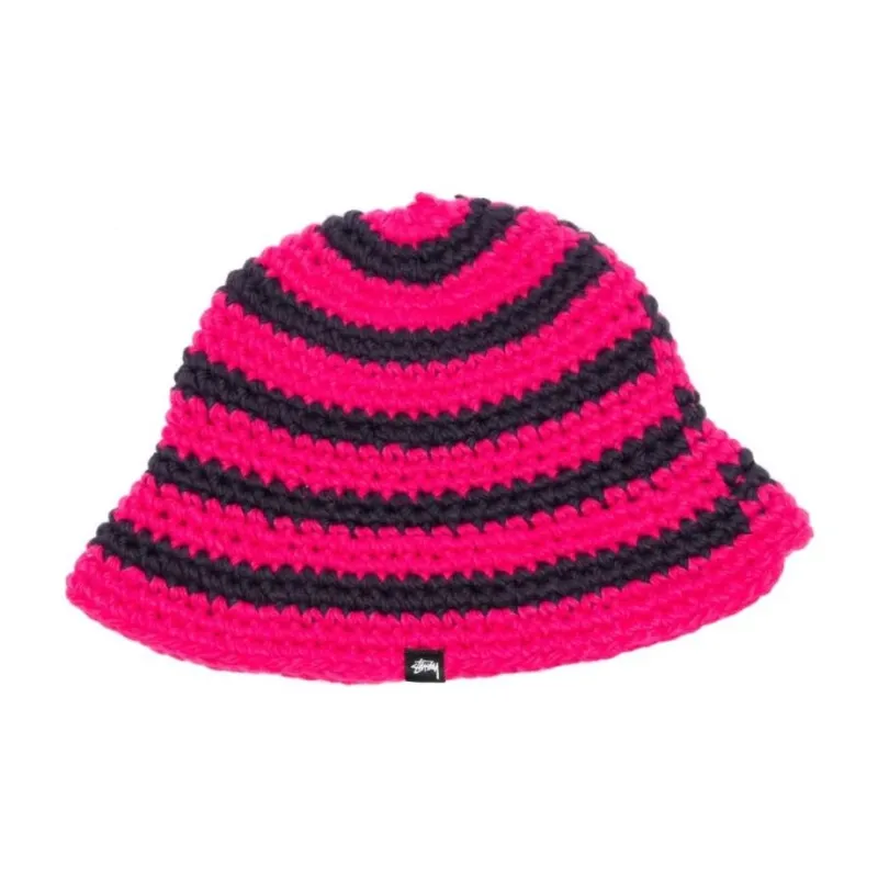 Stussy Swirl Knit Bucket Hat-2