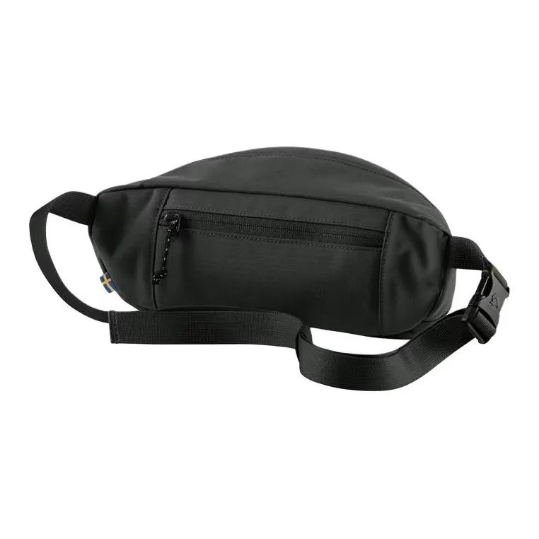 Fjallraven 2L Crossbody Fanny Pack Recycled Nylon Dark Gray Unisex-2