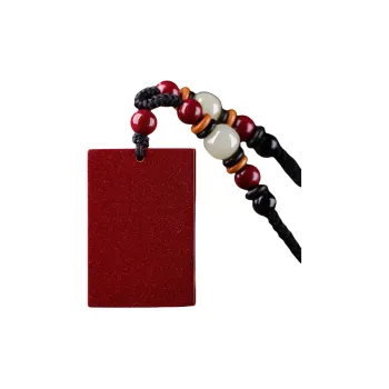 ZHIZUO Natural Cinnabar Pendants Unisex