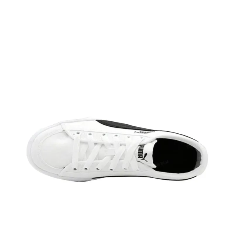 Puma Smash White Black-4