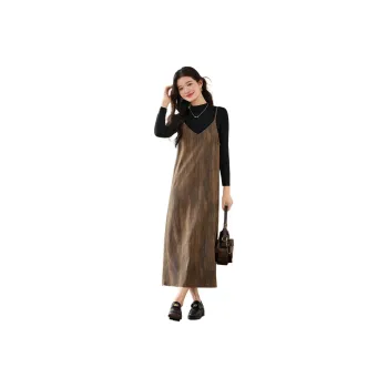 CARBAMMI Skirt Set Women's Coffee
