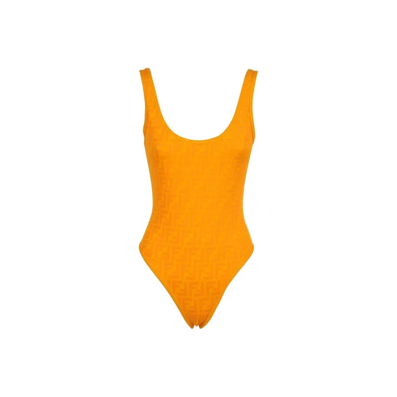 FENDI One-piece Swimsuit Women's Orange-0