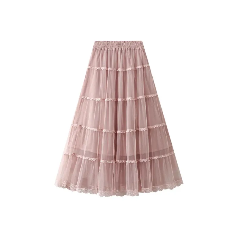Benhou Casual Long Skirts Women's-5