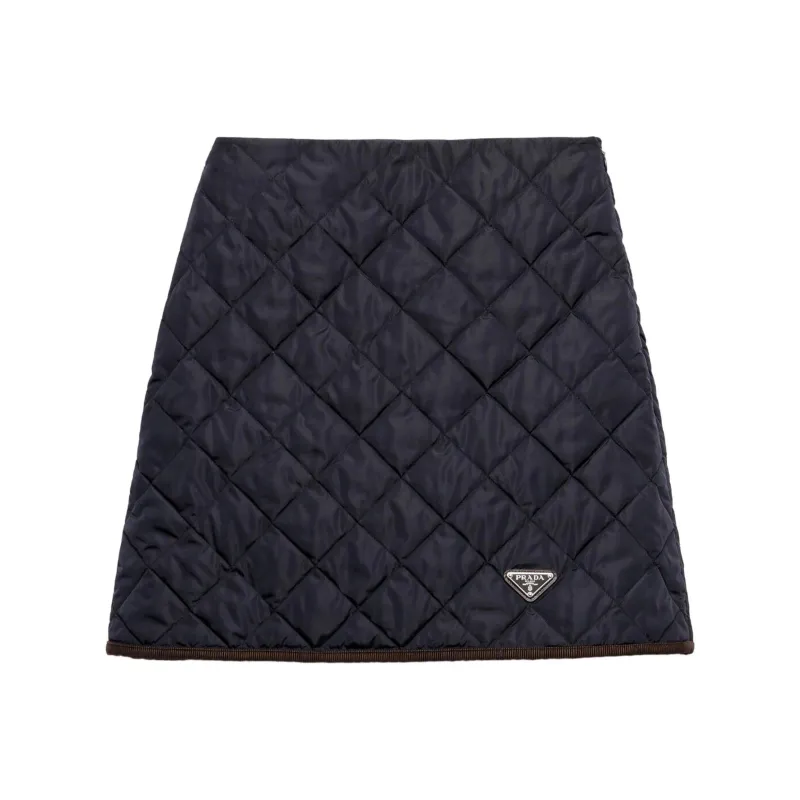 PRADA Lightweight Re nylon Miniskirt-0
