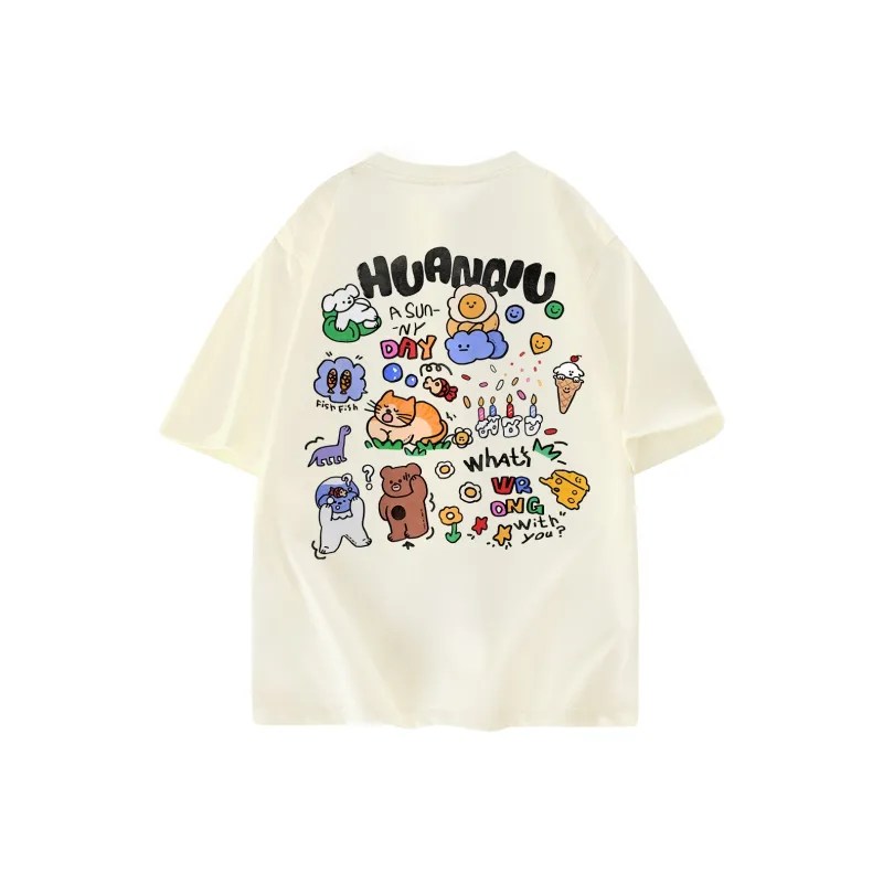 HUANQIU T Shirts Unisex-18