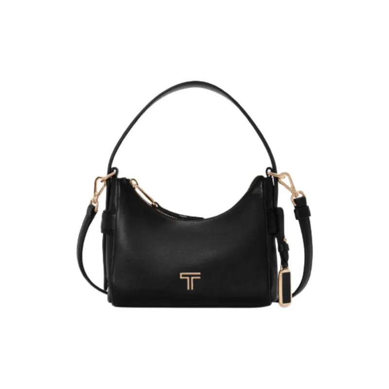 TUMI Voyageur Cow Leather HOBO One Shoulder Handbag Medium Size Women's Black-0