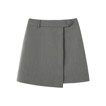 0571 Family Casual Short Skirts Women's Gray