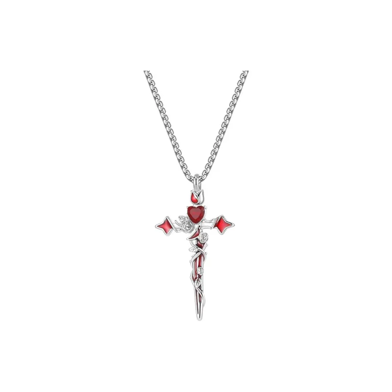 DAP Titanium Steel Necklaces Unisex-0