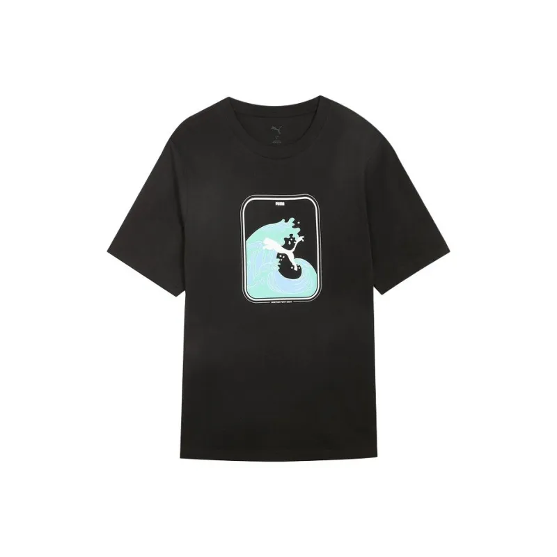 PUMA T Shirts Men Black-0