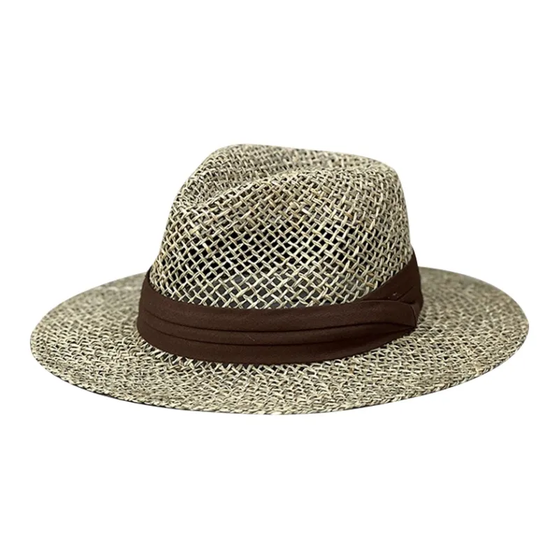 MUSTKOO Straw Woven Sun Protection Hats Unisex-6