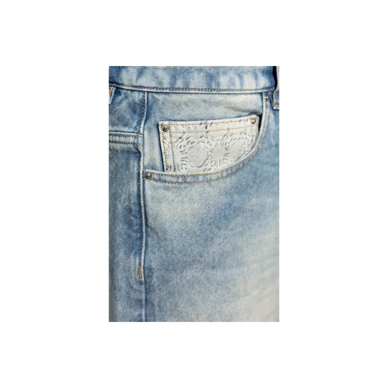 AMIRI Quad Cuff Straight Jean-5