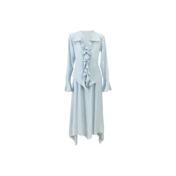 Udon House Skirt Set Women's Blue