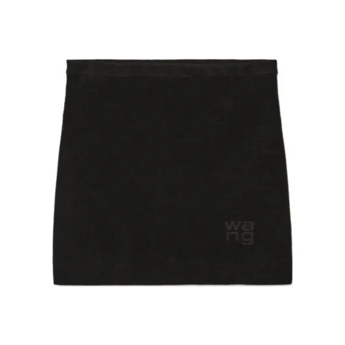Alexander Wang Logo Detailed Mini Skirt