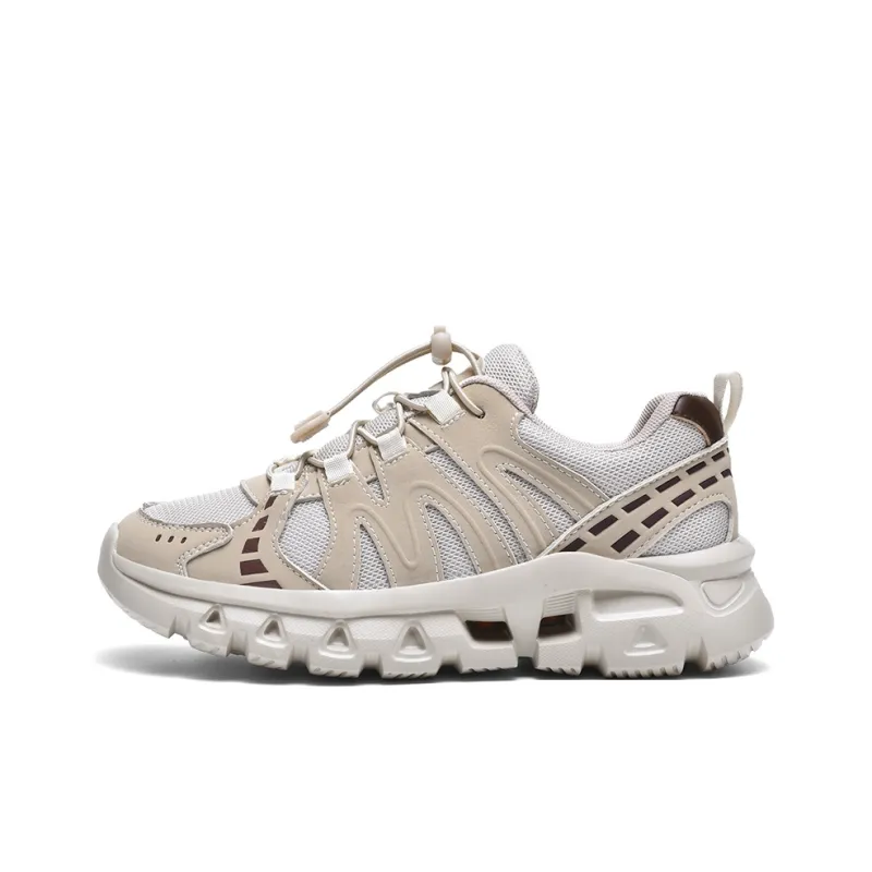 XIMO BULL Low Top Casual Shoes Unisex Ecru-0
