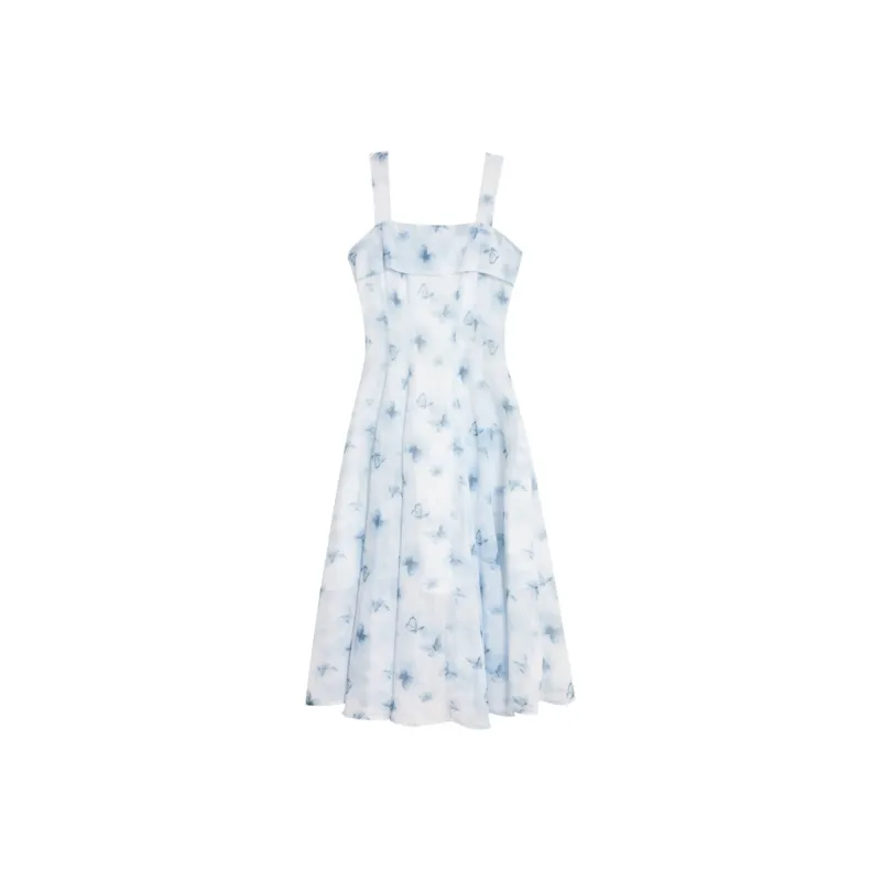 MJB Slip Dresses Women's Lake Blue-0