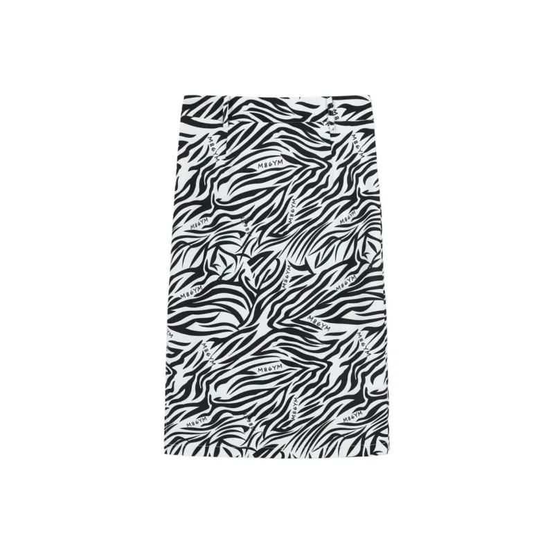 EICHITOO Casual Long Skirts Women's Black Pattern-0