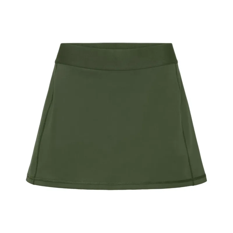 ARITZIA Golden PowerSculpt Court Micro Skirt Casual Short Skirts Women's Kombu/Seaweed Green-0