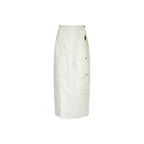 ROSESTUDIOBYGUOPEI Casual Long Skirts Women's