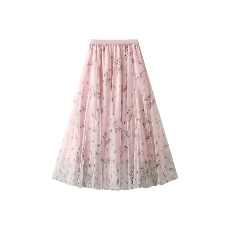 Benhou Casual Long Skirts Women's-8