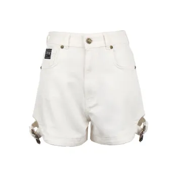 VERSACE JEANS COUTURE Buckle Detailed Shorts