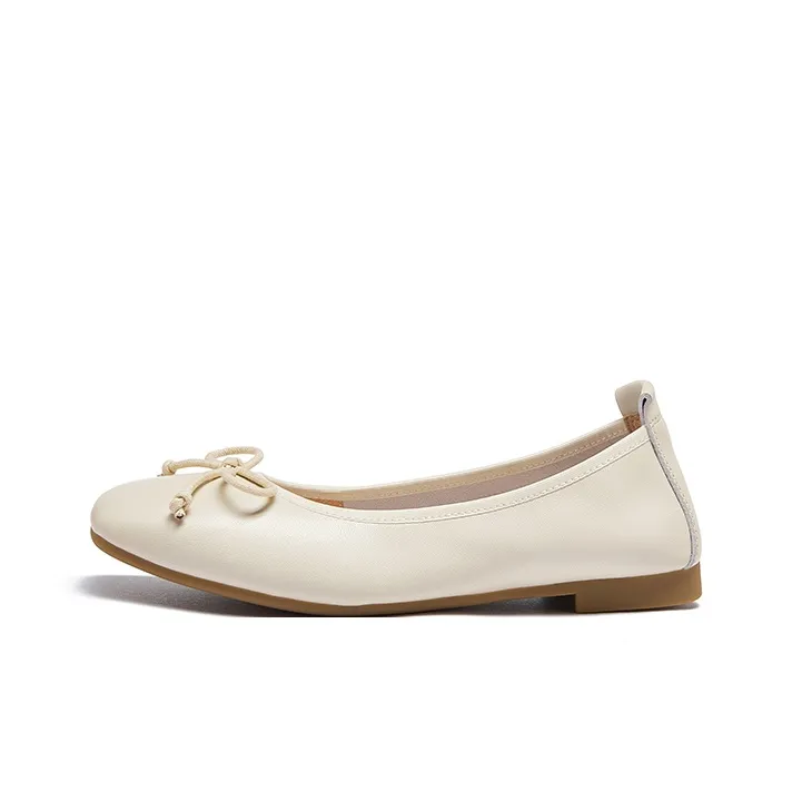 CAMEL Small Leather Shoes, Lightweight Breathable Commute Versatile Trendy Casual Women's Shoes Women's-15