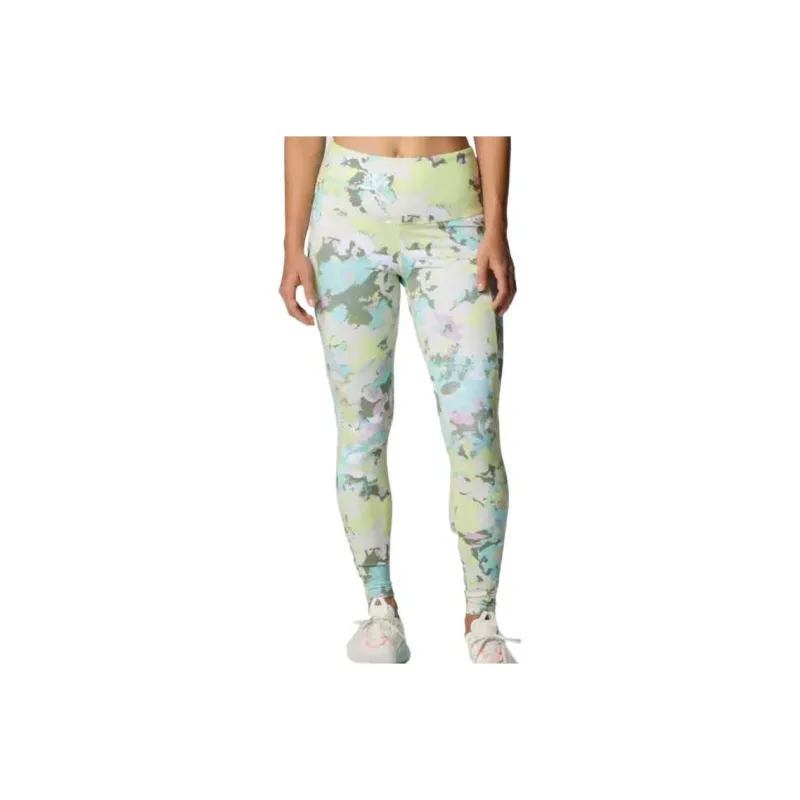 Columbia Yoga Pants Women's Spring Yellow Wild Multicolor-0
