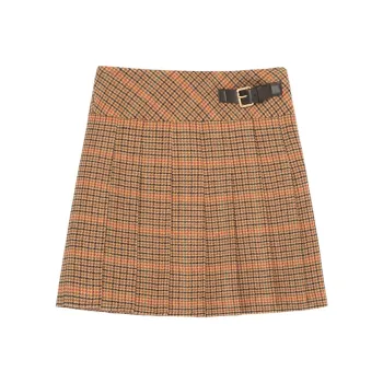 E.land Casual Short Skirts Women's Brown