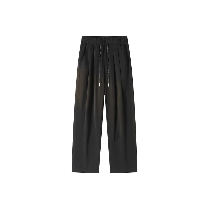 JEANSWEST Casual Pants Unisex Black-0