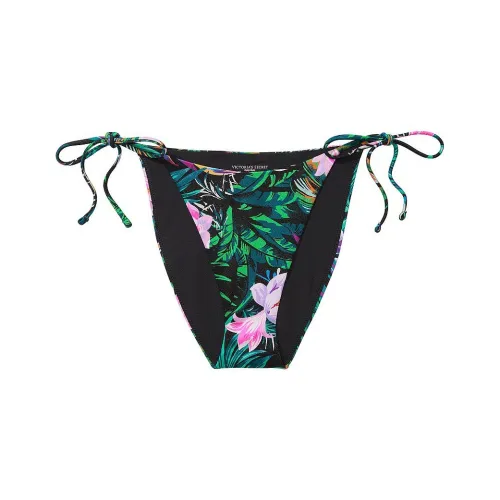 Victoria's Secret Mix & Match Side-Tie Cheeky Bikini Bottom / BT Swimming Shorts Women's Multicolor